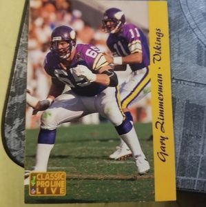 Gary Zimmerman #164 1993 classic pro line live